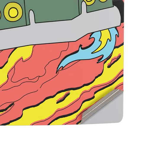 Adult Swim Rick and Morty Family Wagon PS5 Pro Disk Console Skin