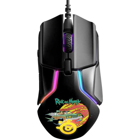Adult Swim Rick and Morty Family Wagon SteelSeries Rival 600 Gaming Mouse Skin