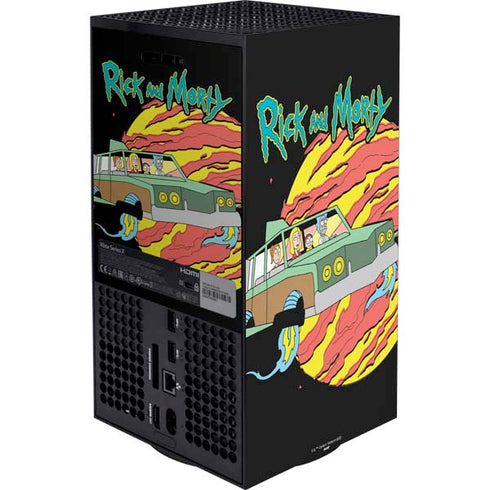 Adult Swim Rick and Morty Family Wagon XBox Series X Digital Edition Bundle Skin