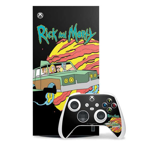 Adult Swim Rick and Morty Family Wagon Xbox Series X Skins