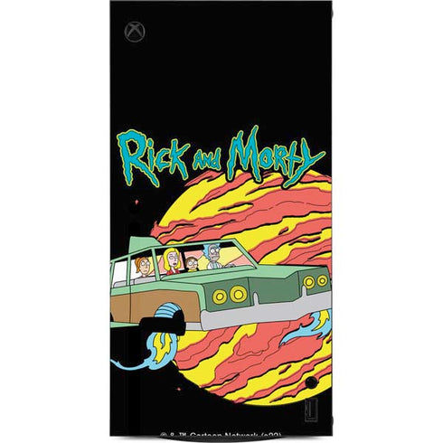 Adult Swim Rick and Morty Family Wagon XBox Series X Digital Edition Console Skin