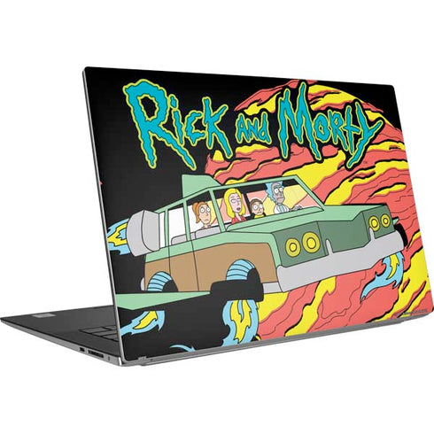 Adult Swim Rick and Morty Family Wagon Dell XPS Skin