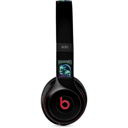 Adult Swim Rick and Morty Neon Skulls Beats Solo 3 Wireless Skin