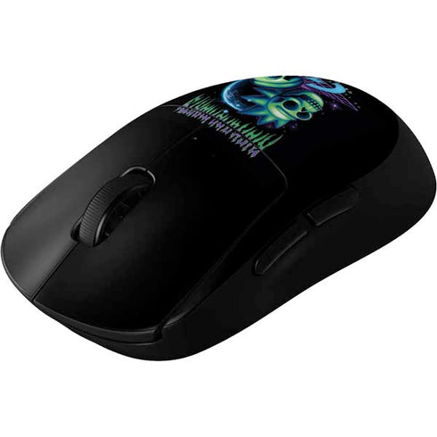 Adult Swim Rick and Morty Neon Skulls G Pro Wireless Gaming Mouse Skin