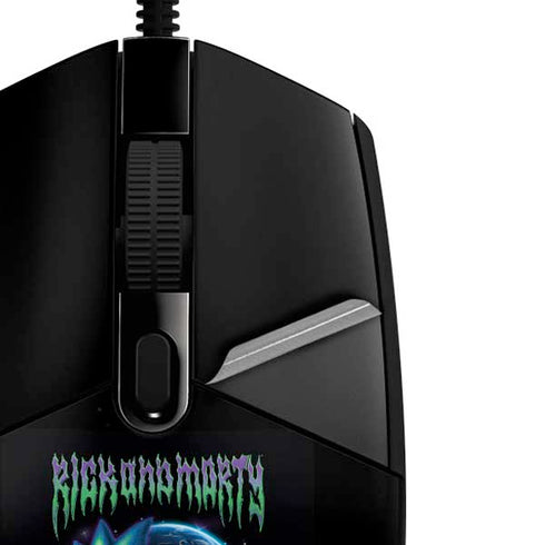 Adult Swim Rick and Morty Neon Skulls G203 Prodigy RGB Wired Gaming Mouse Skin