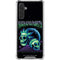 Adult Swim Rick and Morty Neon Skulls Galaxy A17 Clear Case