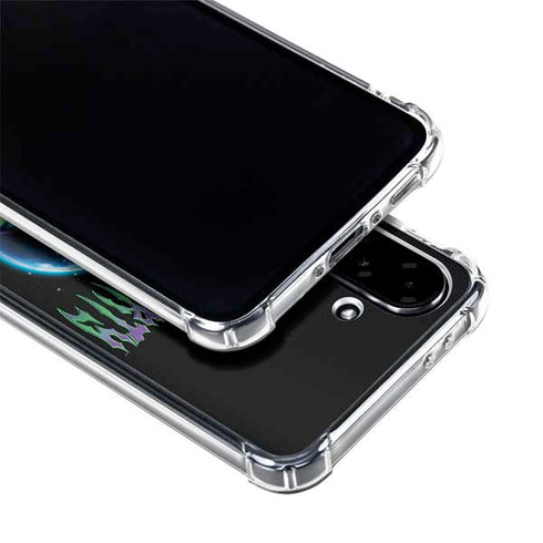 Adult Swim Rick and Morty Neon Skulls Galaxy A36 5G Clear Case