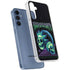 Adult Swim Rick and Morty Neon Skulls Galaxy A55 5G Clear Case
