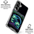 Adult Swim Rick and Morty Neon Skulls Galaxy S26 Plus Clear Case