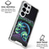 Adult Swim Rick and Morty Neon Skulls Galaxy S26 Ultra Clear Case