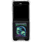 Adult Swim Rick and Morty Neon Skulls Galaxy Z Flip6 Clear Case