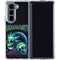 Adult Swim Rick and Morty Neon Skulls Galaxy Z Fold5 5G Clear Case
