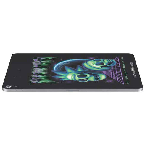 Adult Swim Rick and Morty Neon Skulls Apple iPad Air Skin