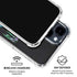 Adult Swim Rick and Morty Neon Skulls iPhone 15 Clear Case