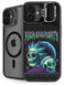Adult Swim Rick and Morty Neon Skulls iPhone 16 Kickstand Case