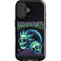 Adult Swim Rick and Morty Neon Skulls iPhone 16 Plus Impact Case