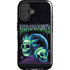 Adult Swim Rick and Morty Neon Skulls iPhone 16 Plus Magsafe Impact Case