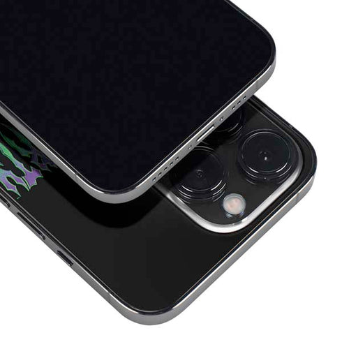 Adult Swim Rick and Morty Neon Skulls iPhone 16 Pro Skin