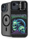 Adult Swim Rick and Morty Neon Skulls iPhone 16e Kickstand Case