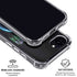 Adult Swim Rick and Morty Neon Skulls iPhone 16e Clear Case