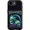 Adult Swim Rick and Morty Neon Skulls iPhone 16e Impact Case