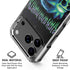 Adult Swim Rick and Morty Neon Skulls iPhone 18 Pro Clear Case