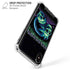 Adult Swim Rick and Morty Neon Skulls iPhone X/XS Clear Case