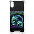 Adult Swim Rick and Morty Neon Skulls iPhone XS Clear Case
