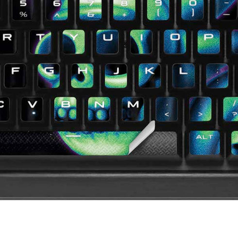 Adult Swim Rick and Morty Neon Skulls K95 RGB PLATINUM Mechanical Gaming Keyboard Skin