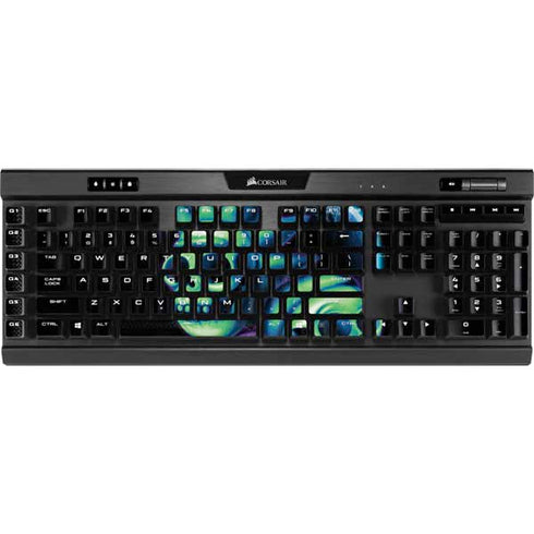 Adult Swim Rick and Morty Neon Skulls K95 RGB PLATINUM Mechanical Gaming Keyboard Skin