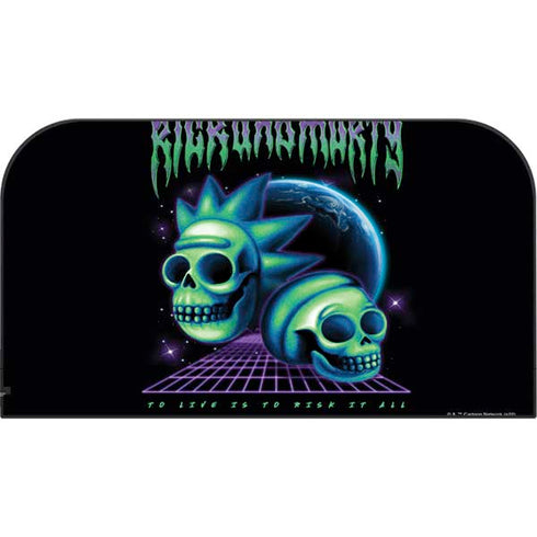 Adult Swim Rick and Morty Neon Skulls Nintendo Switch 2 (2025) with Joy-Con Skin