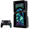 Adult Swim Rick and Morty Neon Skulls PS5 Pro Disk Bundle Skin