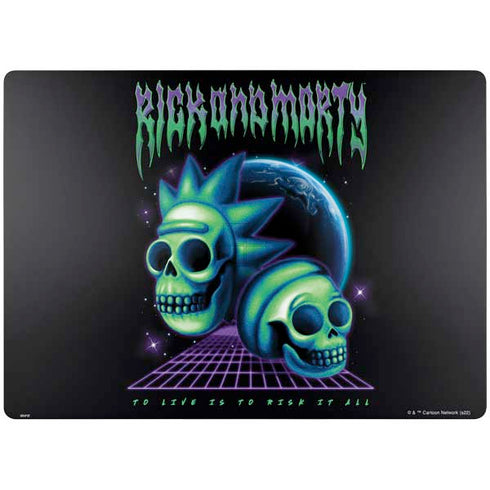 Adult Swim Rick and Morty Neon Skulls Surface Laptop 7 13.8in Skin