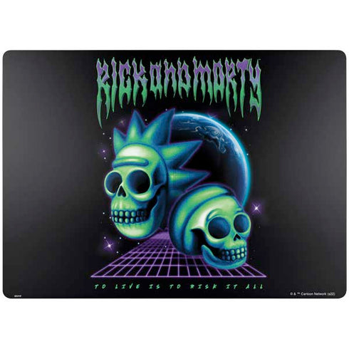 Adult Swim Rick and Morty Neon Skulls Surface Laptop 7 15in Skin