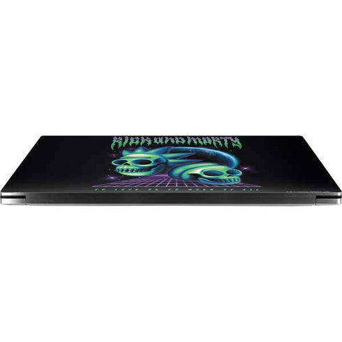 Adult Swim Rick and Morty Neon Skulls Dell XPS Skin