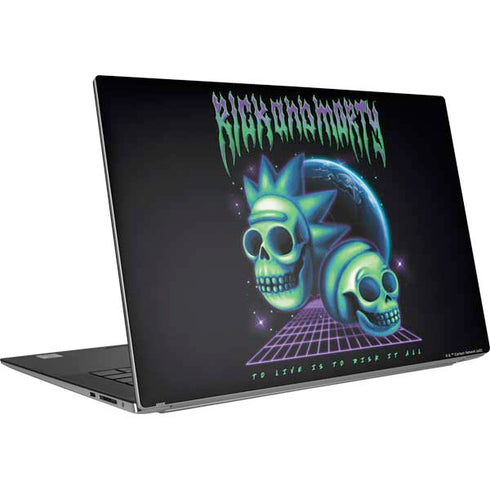 Adult Swim Rick and Morty Neon Skulls Dell XPS Skin