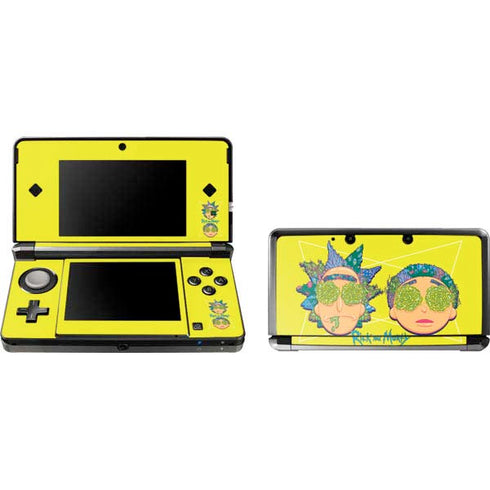 Adult Swim Rick and Morty Rick and Morty Portal Eyes Nintendo Skins