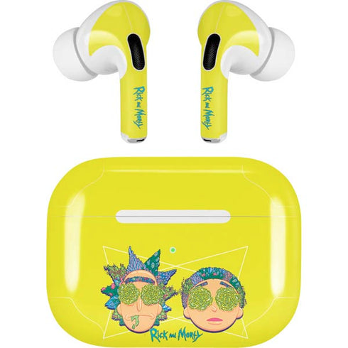 Adult Swim Rick and Morty Rick and Morty Portal Eyes Apple AirPods Pro Skin