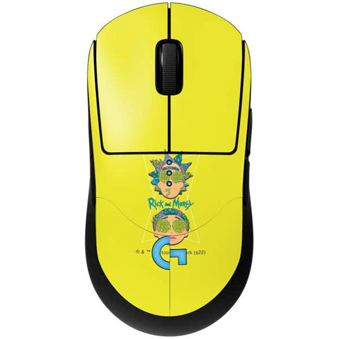 Adult Swim Rick and Morty Rick and Morty Portal Eyes G Pro Wireless Gaming Mouse Skin