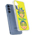 Adult Swim Rick and Morty Rick and Morty Portal Eyes Galaxy A35 5G Clear Case
