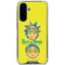Adult Swim Rick and Morty Rick and Morty Portal Eyes Galaxy A36 5G Clear Case