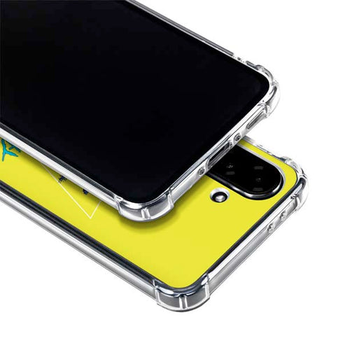 Adult Swim Rick and Morty Rick and Morty Portal Eyes Galaxy A36 5G Clear Case
