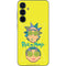 Adult Swim Rick and Morty Rick and Morty Portal Eyes Galaxy A36 5G Skin