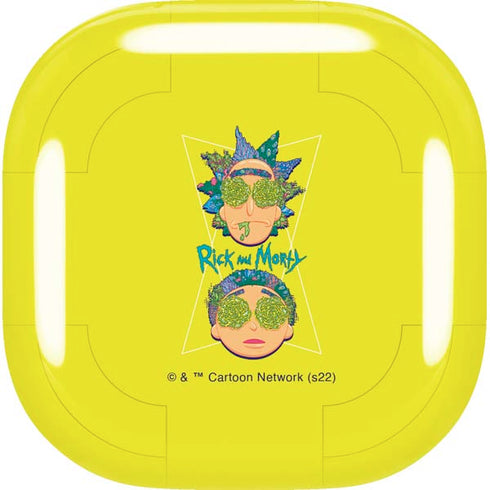 Adult Swim Rick and Morty Rick and Morty Portal Eyes Galaxy Buds Live Skin