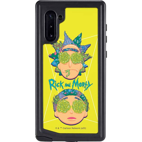 Adult Swim Rick and Morty Rick and Morty Portal Eyes Galaxy Cases