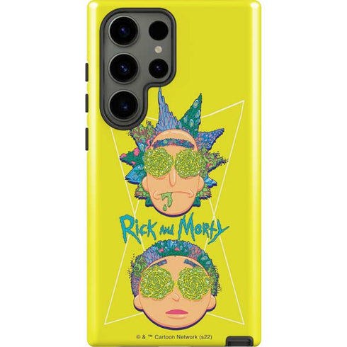 Adult Swim Rick and Morty Rick and Morty Portal Eyes Galaxy S23 Ultra Pro Case