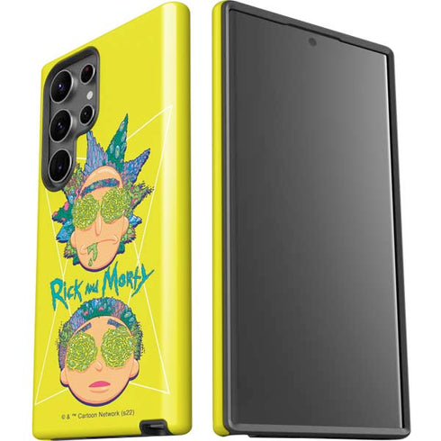 Adult Swim Rick and Morty Rick and Morty Portal Eyes Galaxy S23 Ultra Pro Case