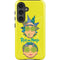 Adult Swim Rick and Morty Rick and Morty Portal Eyes Galaxy S25 Plus Impact Case