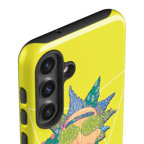 Adult Swim Rick and Morty Rick and Morty Portal Eyes Galaxy S25 Plus Impact Case