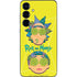 Adult Swim Rick and Morty Rick and Morty Portal Eyes Galaxy S24 Plus Skin